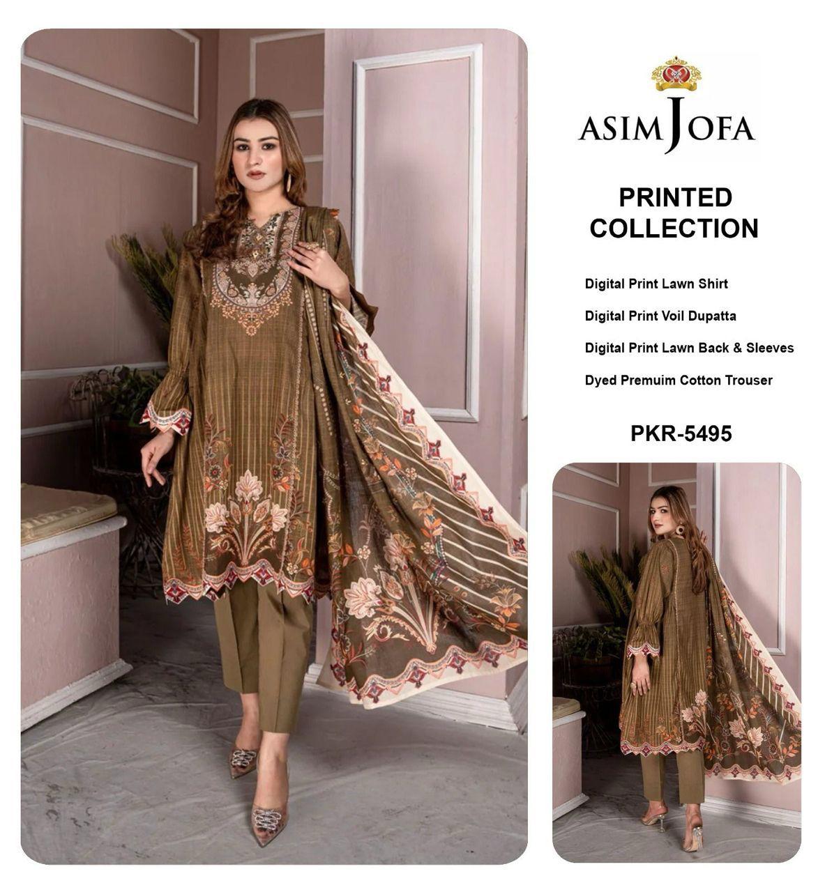 Asim Jofa LAWN COLLECTION 2025